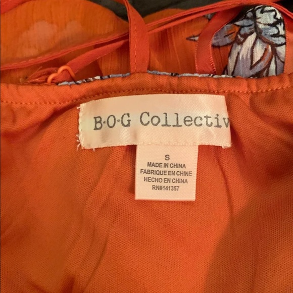 Orange Flowers Hi-Low Dress ☆ミ ☆彡 - Picture 4 of 5